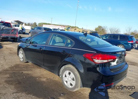 2017 Kia Forte Lx from USA, damaged, VIN 3KPFK4A70HE023918